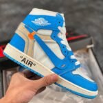 Off-White x Air Jordan 1 Retro High OG 'UNC' - Image 3