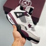Paris Saint-Germain x Air Jordan 4 Retro 'Bordeaux' - Image 2