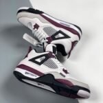 Paris Saint-Germain x Air Jordan 4 Retro 'Bordeaux' - Image 5