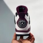 Paris Saint-Germain x Air Jordan 4 Retro 'Bordeaux' - Image 6