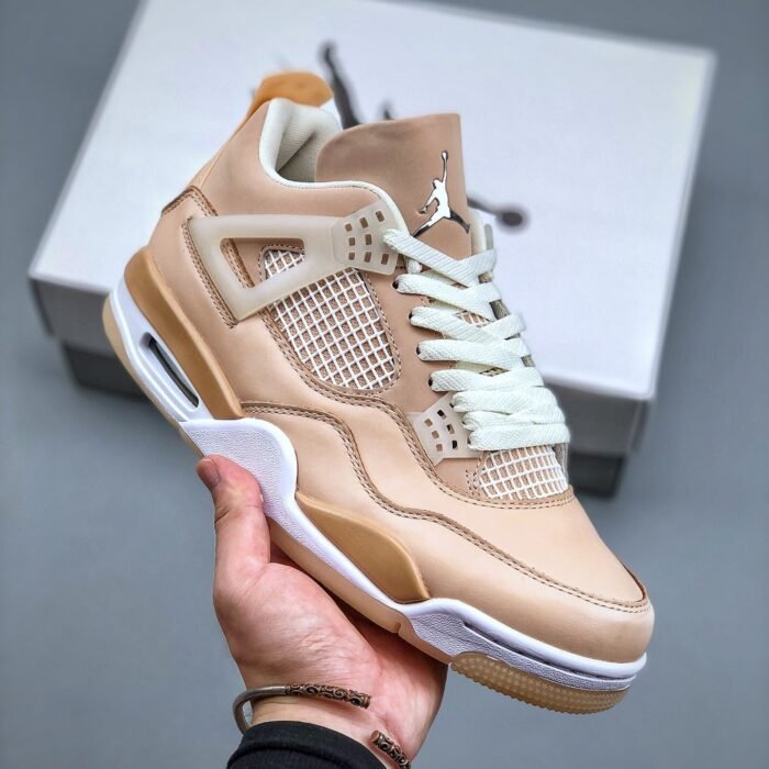 Off-White x Wmns Air Jordan 4 SP 'Sail' - Image 2