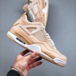 Off-White x Wmns Air Jordan 4 SP 'Sail' - Image 3