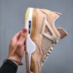 Off-White x Wmns Air Jordan 4 SP 'Sail' - Image 8