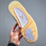 Off-White x Wmns Air Jordan 4 SP 'Sail' - Image 4