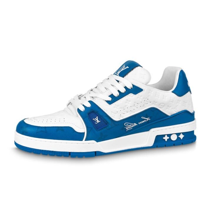 LV Trainer BLUE and White LV Trainer #54 'Blue White' - Image 1
