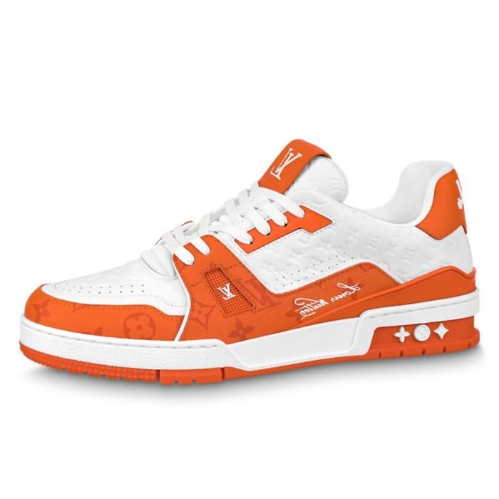 LV Trainer #54 'Orange White' - Image 1
