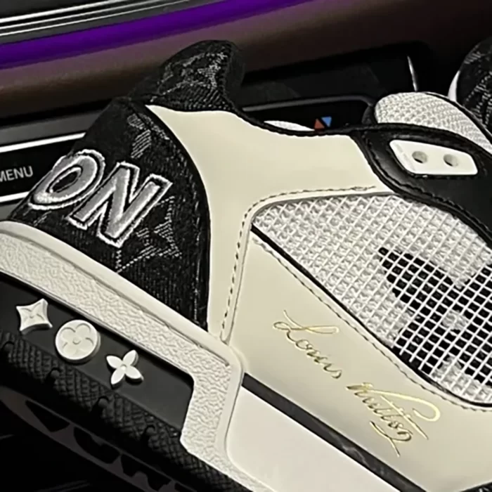 LV Trainer Velcro Strap Monogram 'Black' - Image 6