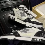 LV Trainer Velcro Strap Monogram 'Black' - Image 9