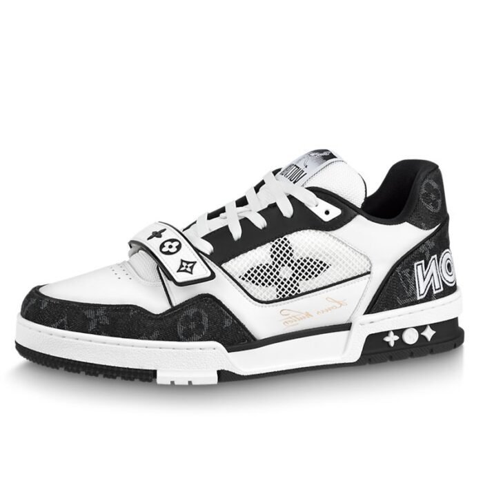 LV Trainer Velcro Strap Monogram 'Black' - Image 1