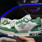 LV Trainer Velcro Strap Monogram 'Green' - Image 2