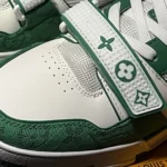 LV Trainer Velcro Strap Monogram 'Green' - Image 7