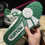 LV Trainer Velcro Strap Monogram 'Green' - Image 6