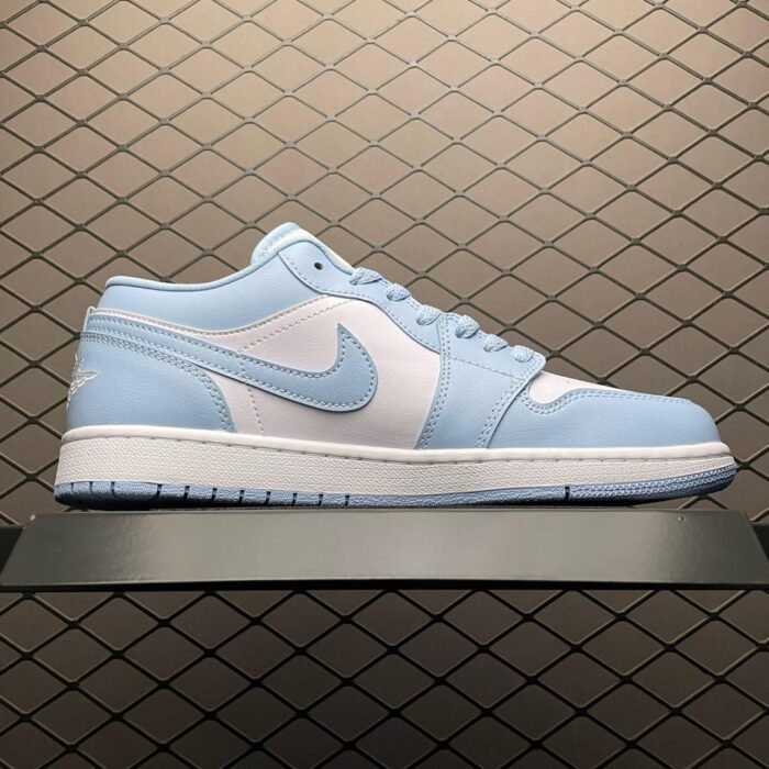 Wmns Air Jordan 1 Low 'Ice Blue' - Image 3