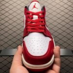 Wmns Air Jordan 1 Low 'White Gym Red' - Image 4