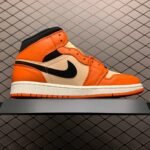 Air Jordan 1 Retro Mid SE 'Team Orange' - Image 3