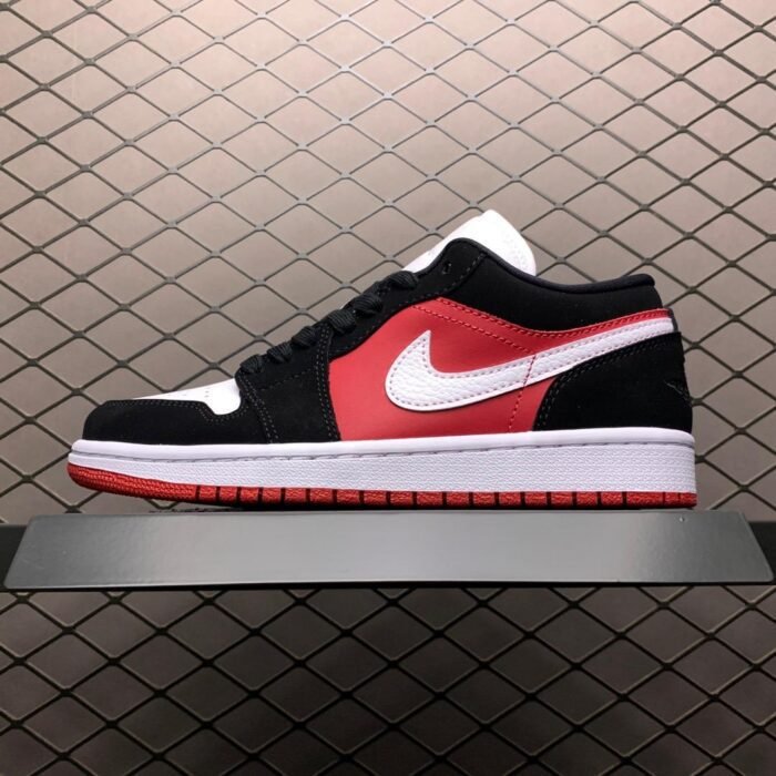 Wmns Air Jordan 1 Low 'Gym Red Black' - Image 2