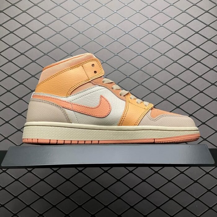 Wmns Air Jordan 1 Mid 'Apricot' - Image 3