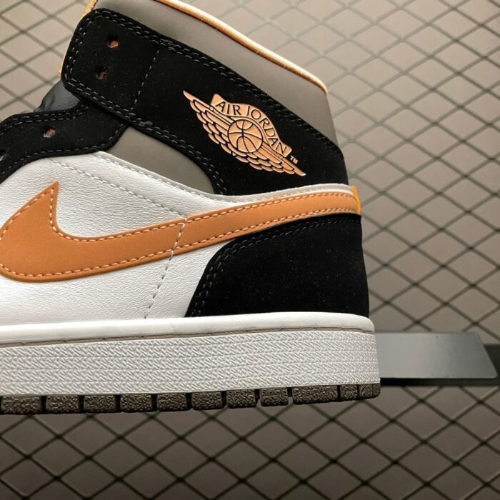 Wmns Air Jordan 1 Mid SE 'Peach Mocha' - Image 5