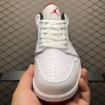 Air Jordan 1 Low 'White University Red' - Image 4