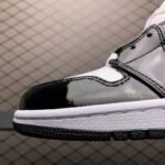 Air Jordan 1 Mid Patent 'Black Gold' - Image 4