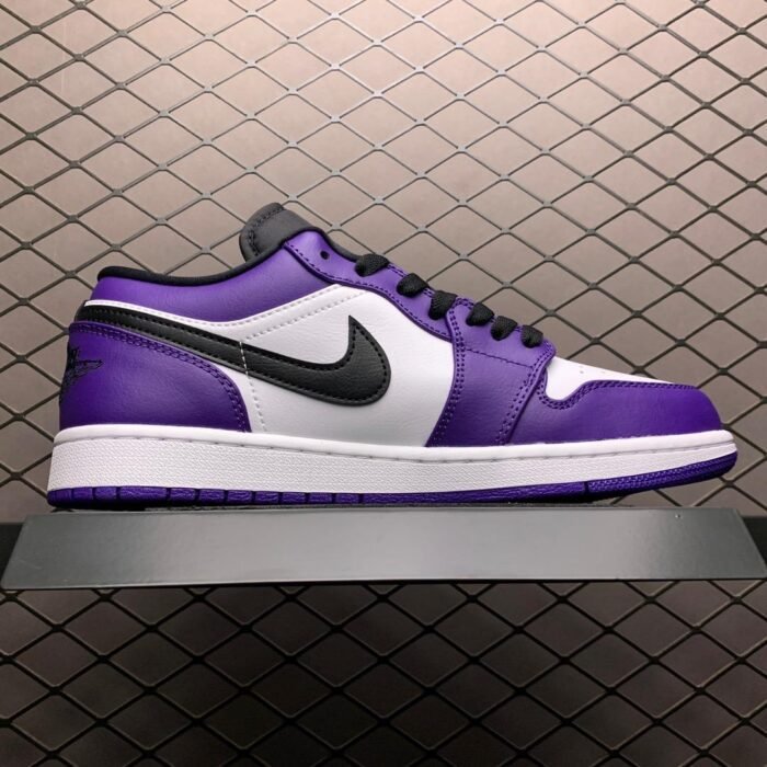 Air Jordan 1 Low 'Court Purple' - Image 3