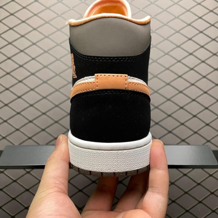 Wmns Air Jordan 1 Mid SE 'Peach Mocha' - Image 7