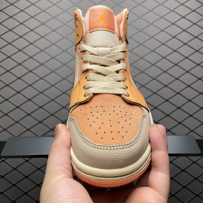 Wmns Air Jordan 1 Mid 'Apricot' - Image 6