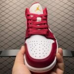 Air Jordan 1 Low 'Cardinal Red' - Image 4