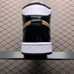 Air Jordan 1 Mid Patent 'Black Gold' - Image 7