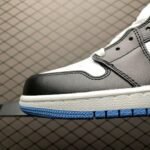 Wmns Air Jordan 1 Mid 'University Black White' - Image 4