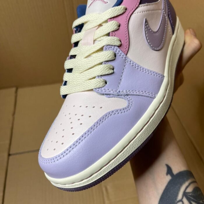 Wmns Air Jordan 1 Low 'Pastel Plum' - Image 7