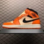 Air Jordan 1 Retro Mid SE 'Team Orange' - Image 2