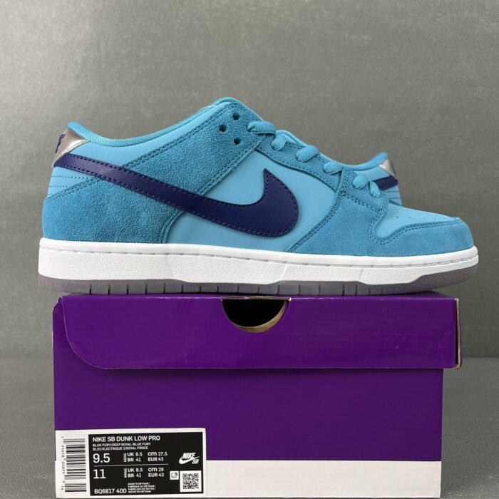 Nike Dunk Low SB 'Blue Fury' - Image 2
