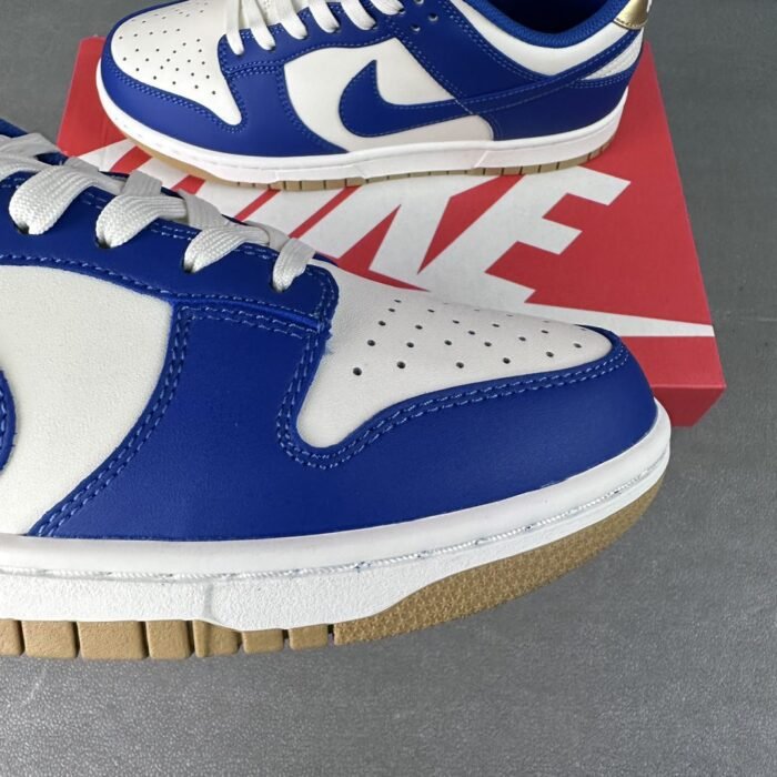 Nike Dunk Low 'Game Royal Metallic Gold' - Image 9