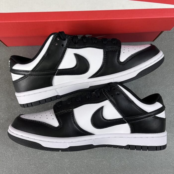Nike Dunk Low 'Black White' - Image 9