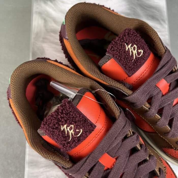 Nike Dunk Low 'Year of the Rabbit - Brown Orange' - Image 5