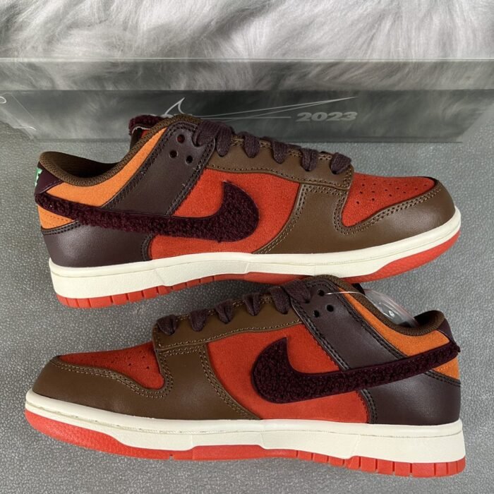 Nike Dunk Low 'Year of the Rabbit - Brown Orange' - Image 9