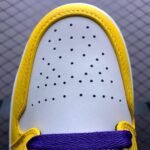Air Jordan 1 Mid SE 'Lakers' - Image 9