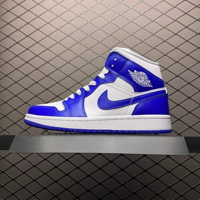 Wmns Air Jordan 1 Mid 'Kentucky Blue' - Image 2