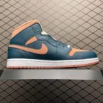Wmns Air Jordan 1 Mid 'Dark Teal Green' - Image 3