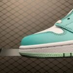 Wmns Air Jordan 1 Mid 'Marine Green' - Image 4