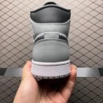 Air Jordan 1 Mid 'Light Smoke Grey' - Image 7