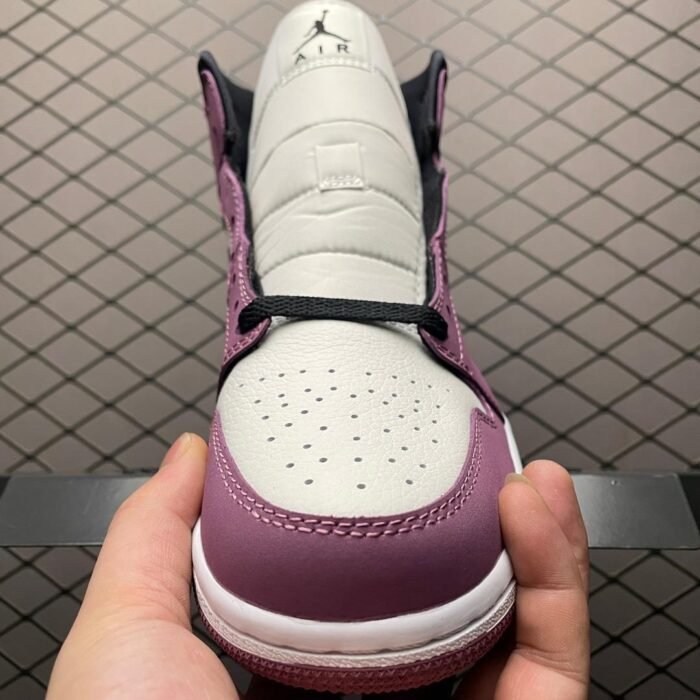 Wmns Air Jordan 1 Mid SE 'Light Mulberry' - Image 6