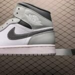 Air Jordan 1 Mid 'Light Smoke Grey' - Image 5