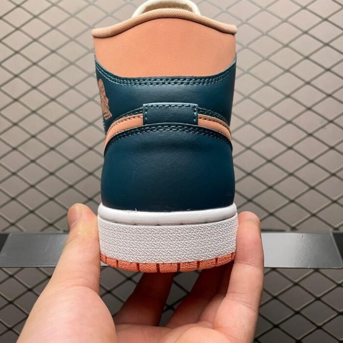 Wmns Air Jordan 1 Mid 'Dark Teal Green' - Image 7