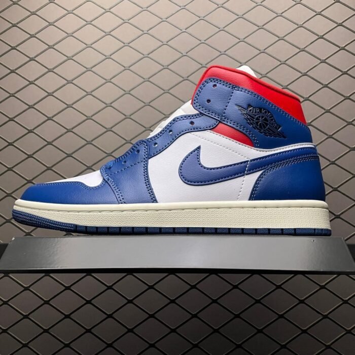 Wmns Air Jordan 1 Mid 'French Blue' - Image 2