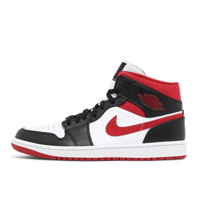 Air Jordan 1 Mid 'Black Gym Red' - Image 1