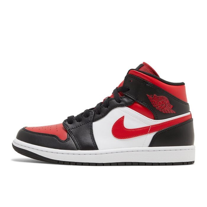 Air Jordan 1 Mid 'Bred Toe' Air Jordan 1 Mid 'Bred Toe' - Image 1