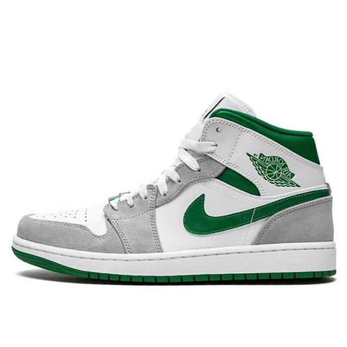 Air Jordan 1 Mid SE 'Grey Pine Green' - Image 1