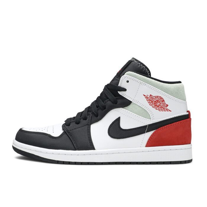 Air Jordan 1 Mid SE 'Red Black Toe' - Image 1